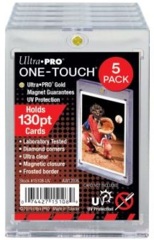 Ultra Pro 130PT UV One Touch Magnetic Holder - 5ct Retail Pack